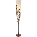Organic Vine Bronze Uplight Floor Lamp
