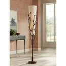 Organic Vine Bronze Uplight Floor Lamp