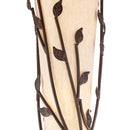 Organic Vine Bronze Uplight Floor Lamp