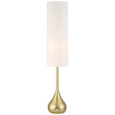 Modern Soft Gold Torchiere Floor Lamp
