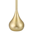 Modern Soft Gold Torchiere Floor Lamp