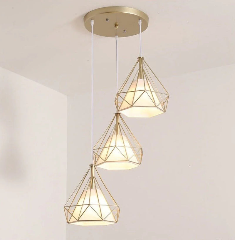 Suspension Industrielle SteelFusion – Élégance Métallique pour Espaces Modernes